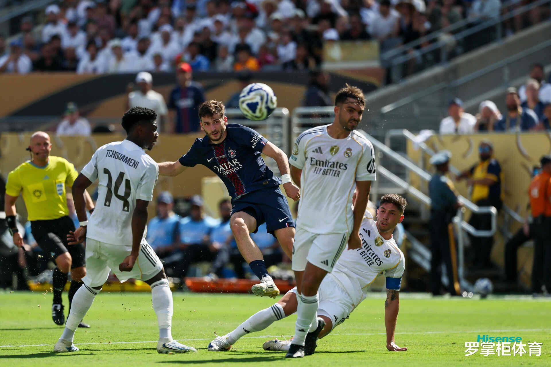 欧冠比赛结果：皇马险胜巴黎圣日耳曼