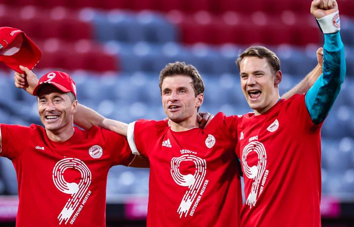 拜仁慕尼黑必战必胜，坚持争夺联赛冠军