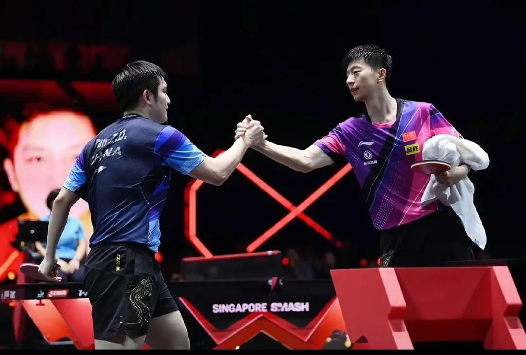 包含日本乒乓球队翻盘法国乒乓球队，马龙一己之力扛起全队的词条